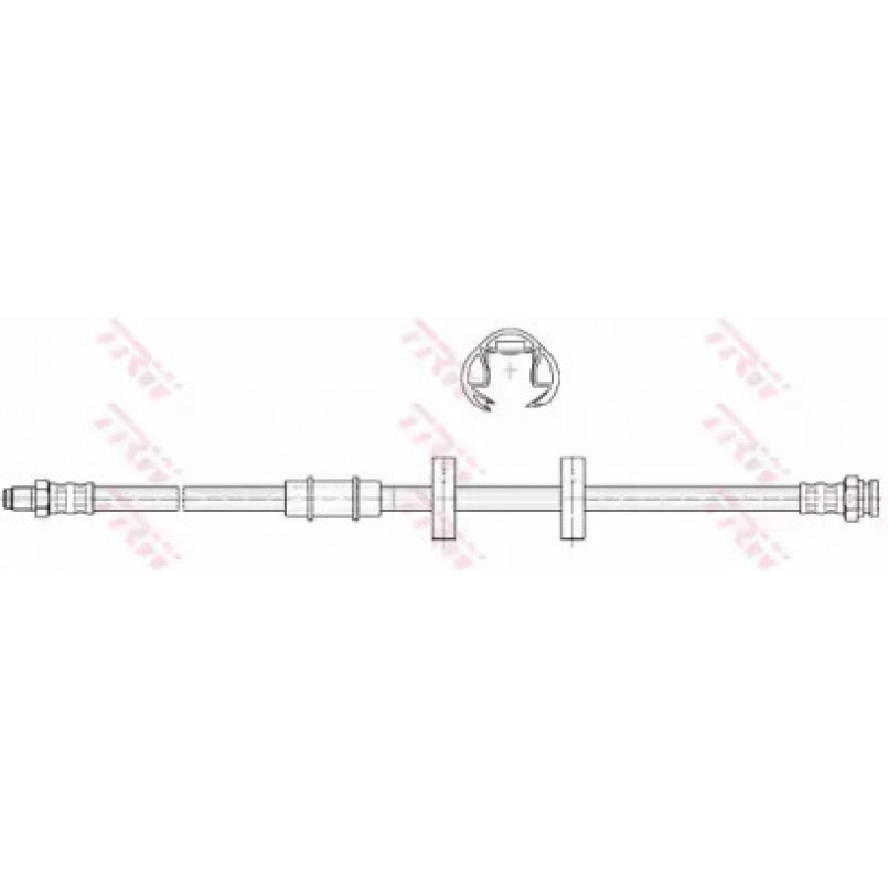 PHB327  TRW - Гальмівний шланг