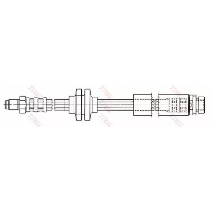 PHB565  TRW - Гальмівний шланг