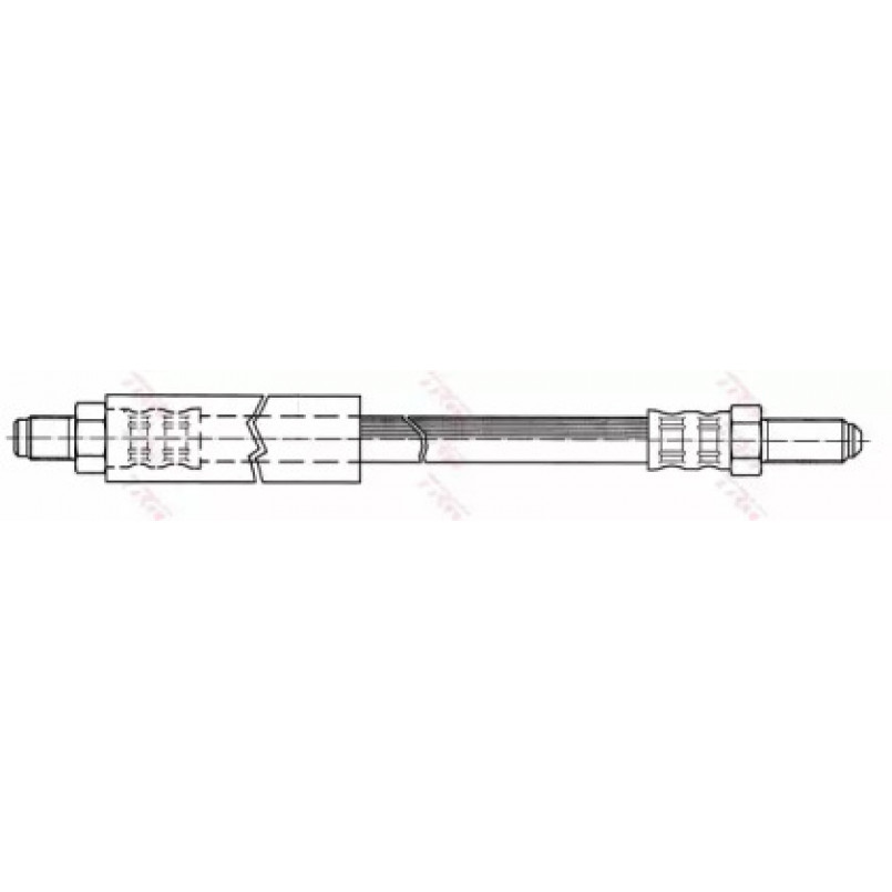 PHC258  TRW - Гальмівний шланг