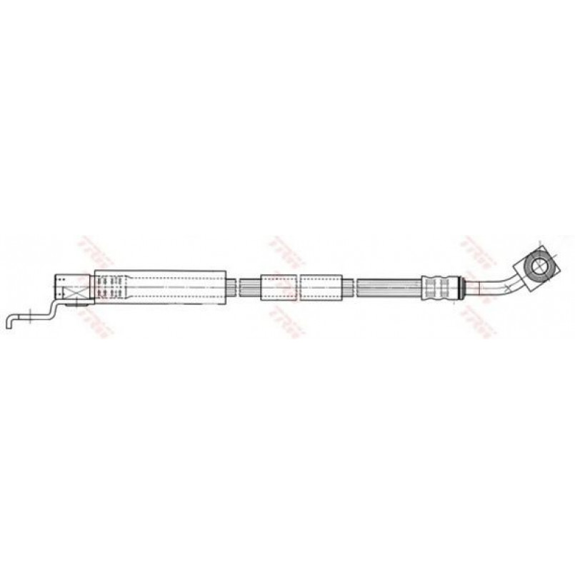 PHD441  TRW - Гальмівний шланг