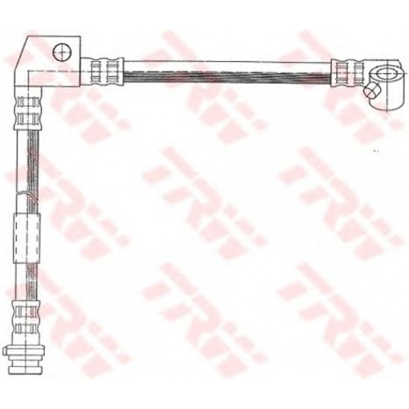 PHD446  TRW - Гальмівний шланг