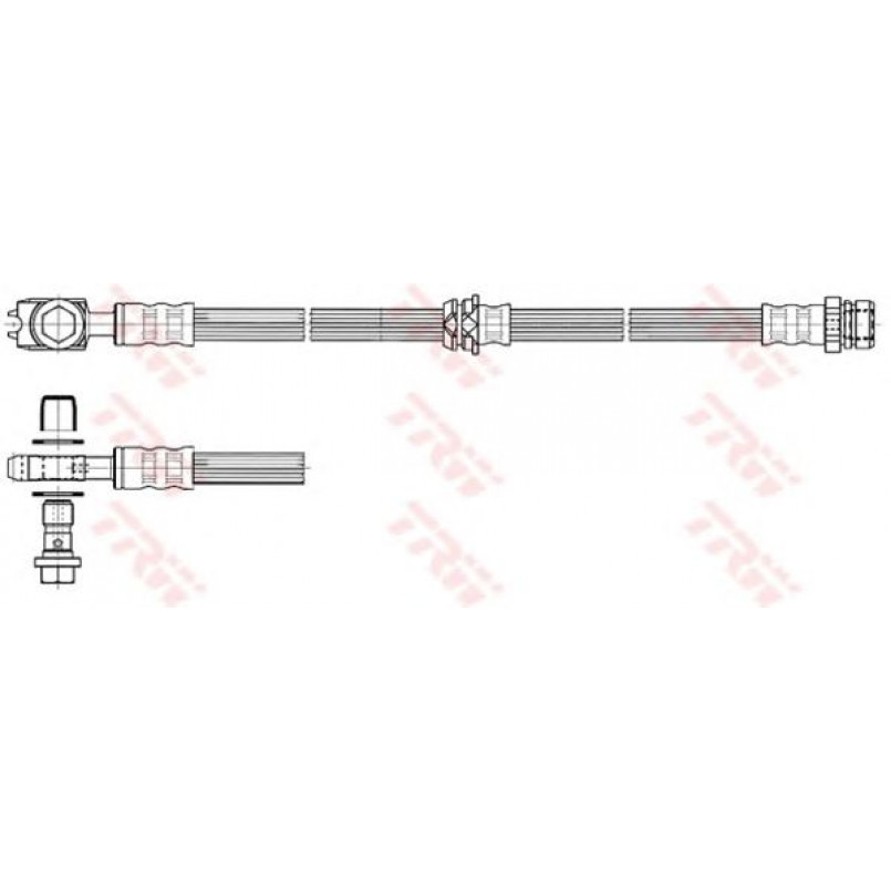 PHD560  TRW - Гальмівний шланг