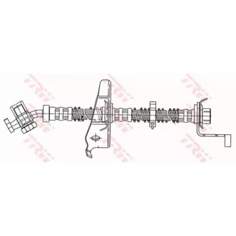 PHD638  TRW - Гальмівний шланг