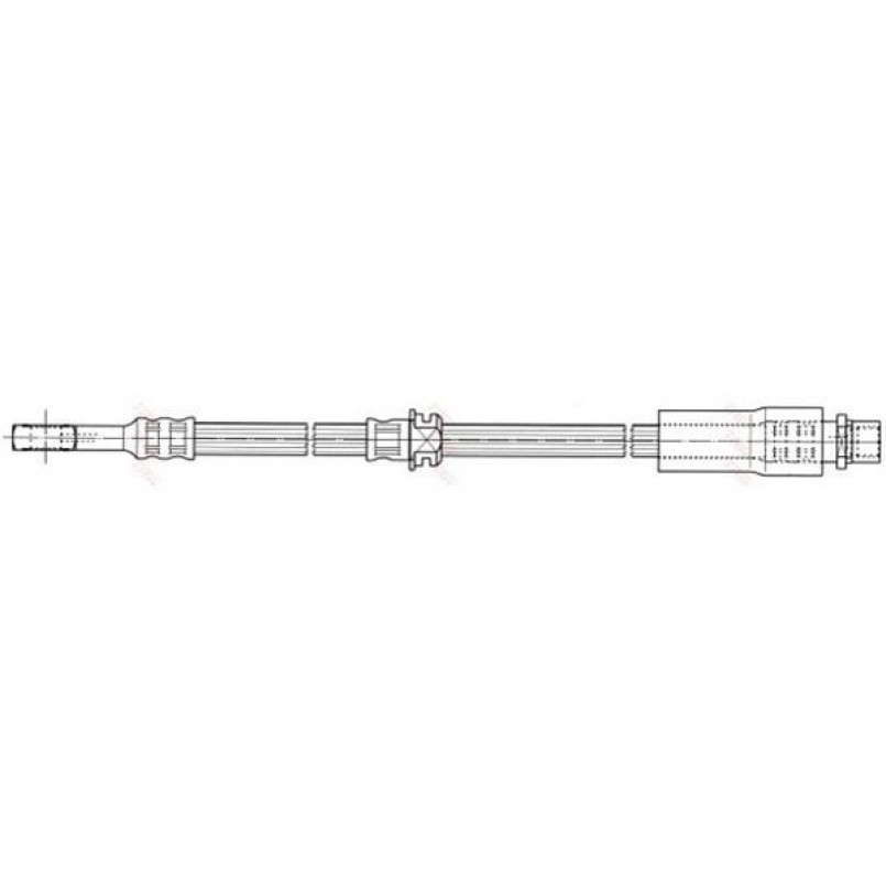 PHD673  TRW - Гальмівний шланг