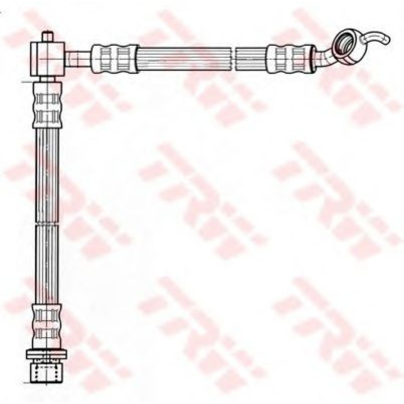 PHD930  TRW - Гальмівний шланг