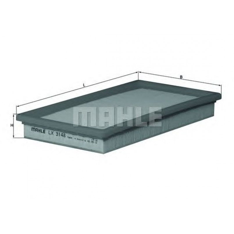LX3148 Фільтр повітря (MAHLE)