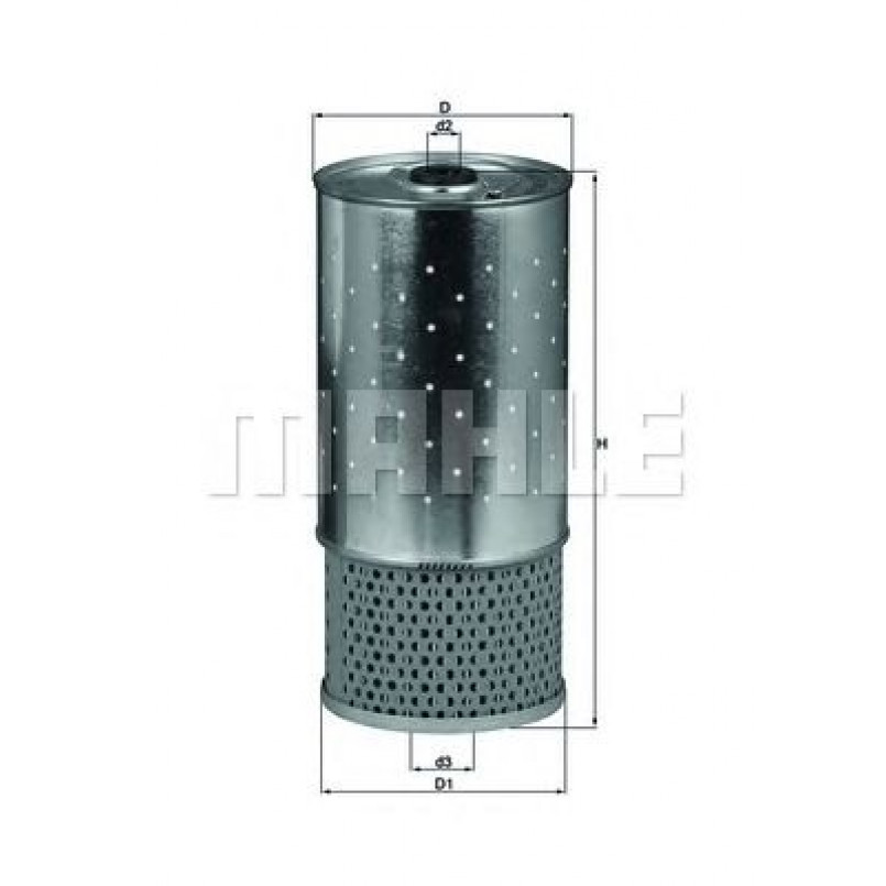 OX78D1 Фільтр масла (MAHLE)