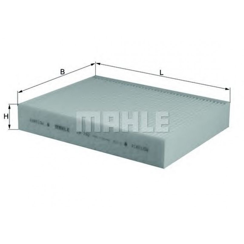 LA742 Фільтр салону (MAHLE)