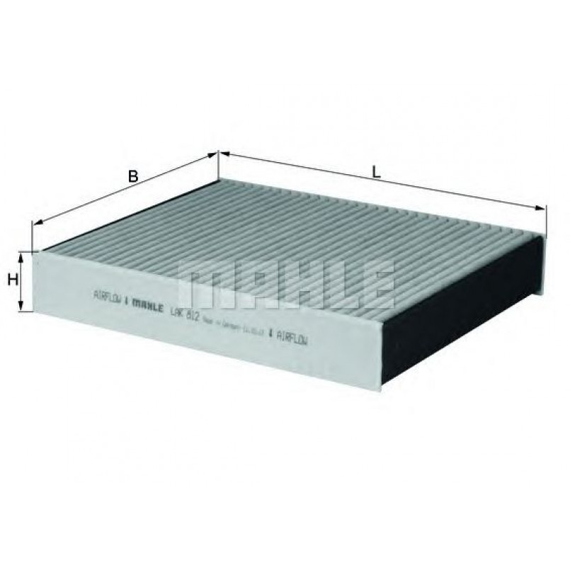 LAK812 Фільтр салону (MAHLE)