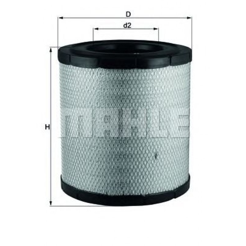 LX3054 Фільтр повітря (MAHLE)