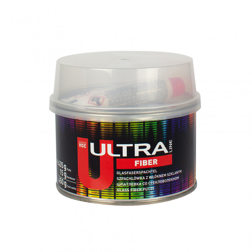 ULTRA LINE шпатлівка з скловолокном  0,45 кг x18