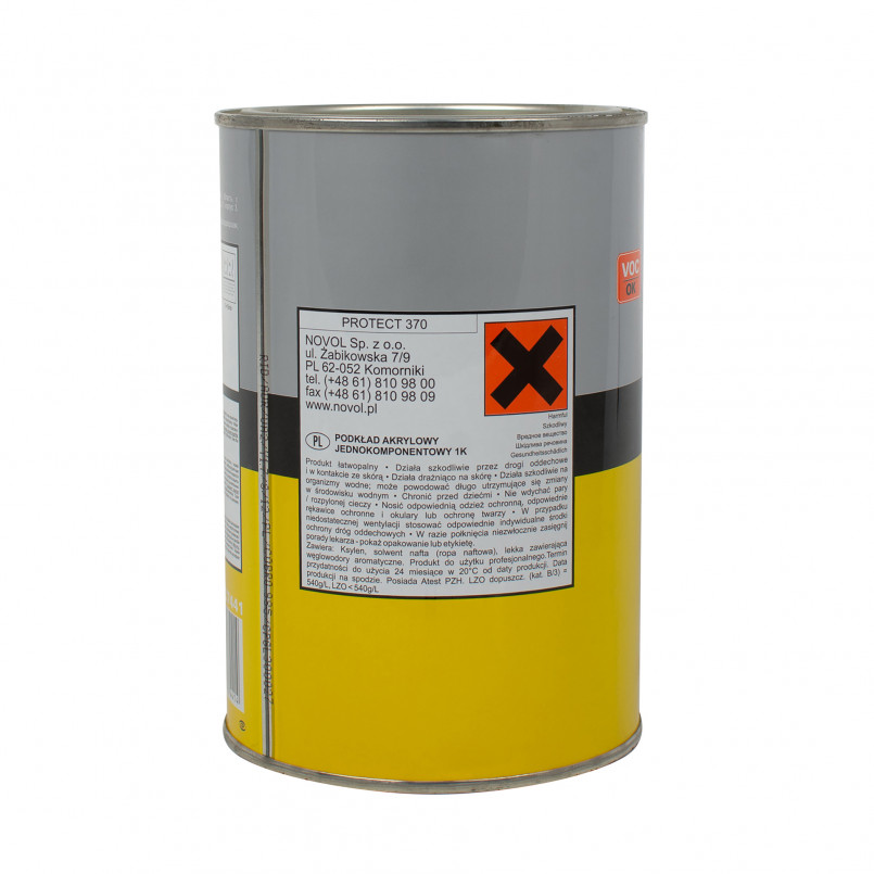 PROTECT 370 Акриловий грунт однокомпонентний 1 К 1,0л x6