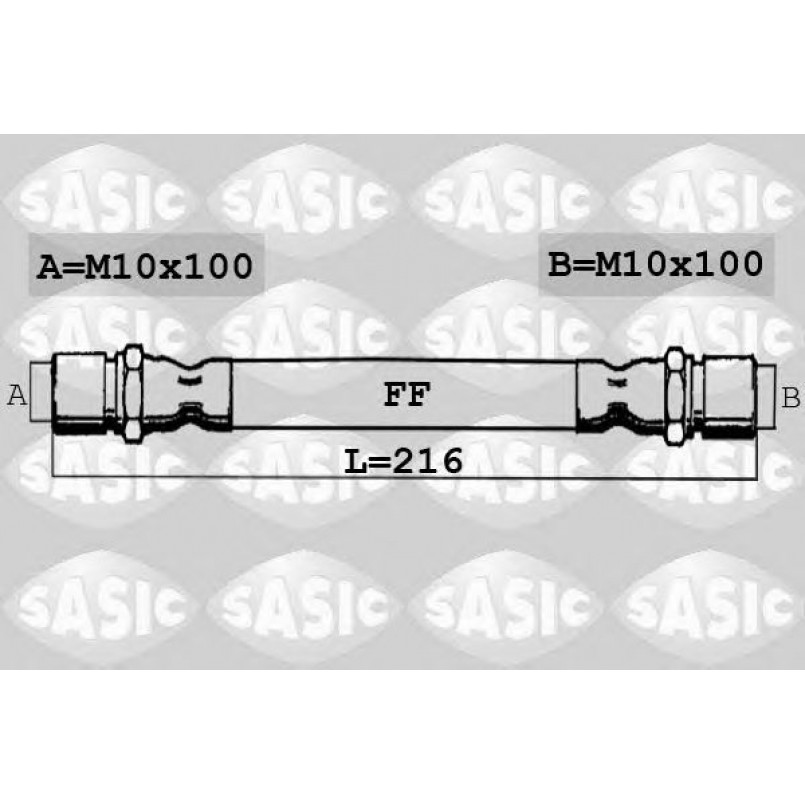 SBH0135   SASIC - Гальмівний шланг