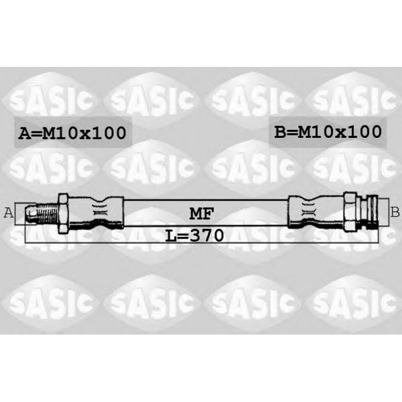 SBH0138   SASIC - Гальмівний шланг
