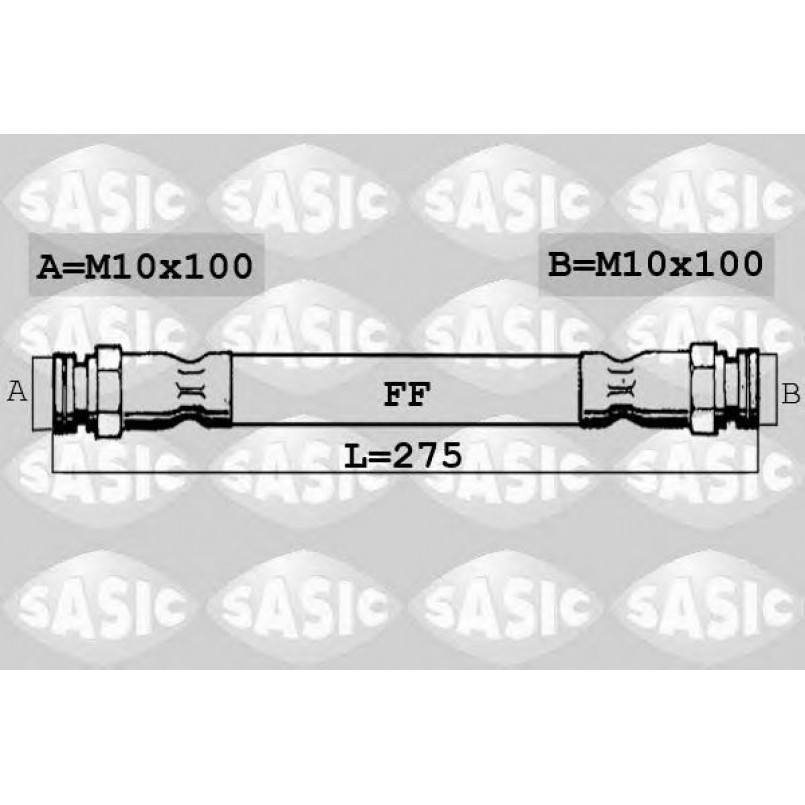 SBH0152   SASIC - Гальмівний шланг