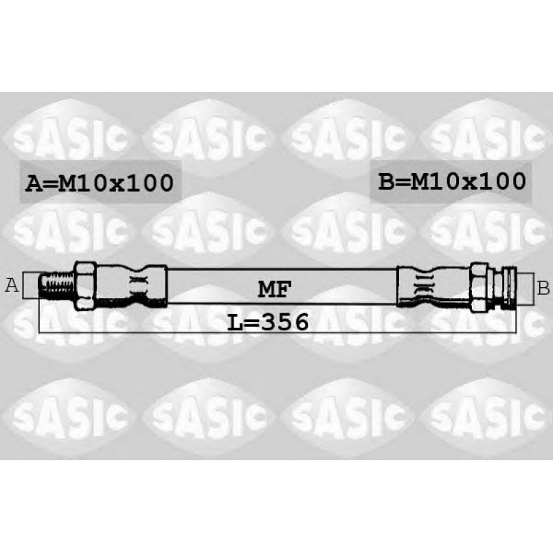 SBH0154   SASIC - Гальмівний шланг