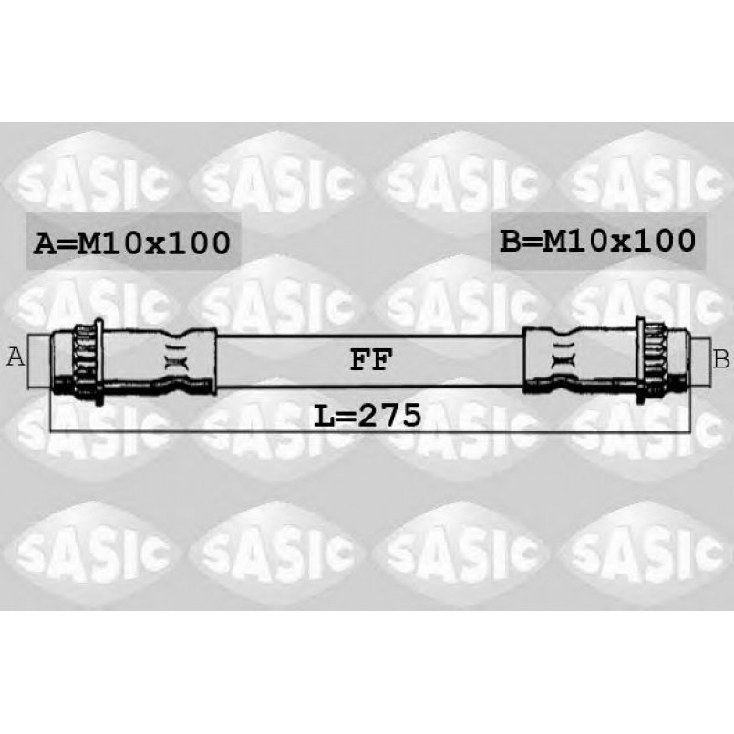 SBH0175   SASIC - Гальмівний шланг
