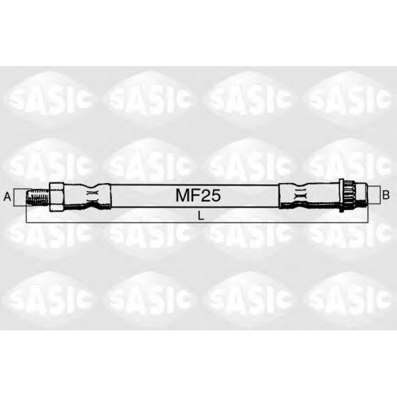 SBH0283   SASIC - Гальмівний шланг