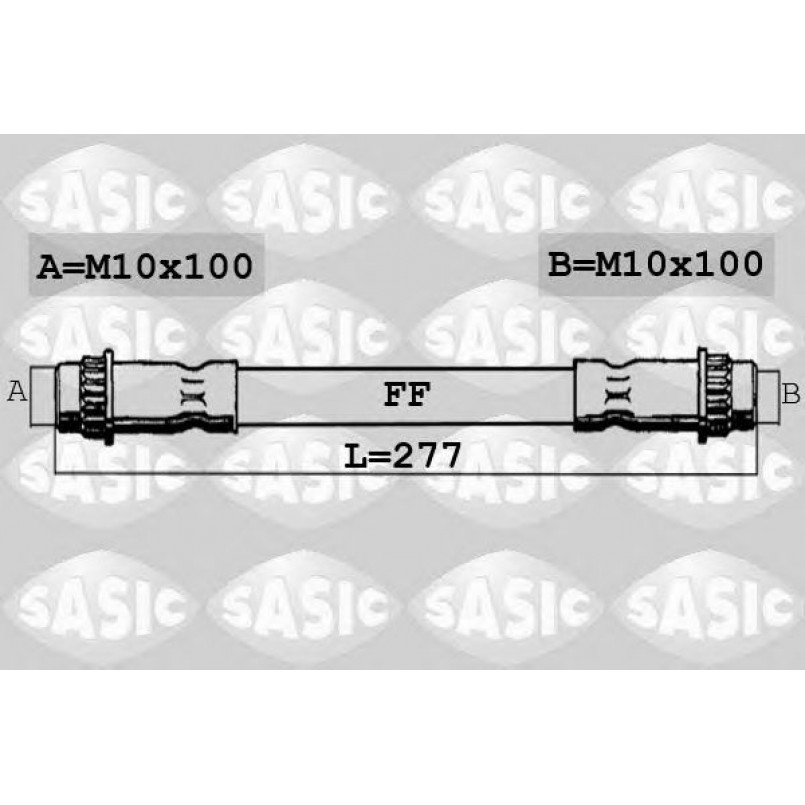 SBH4078   SASIC - Гальмівний шланг