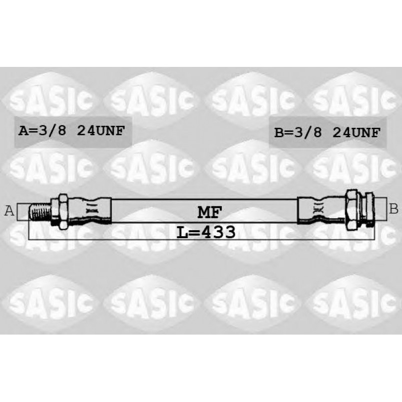SBH4085   SASIC - Гальмівний шланг