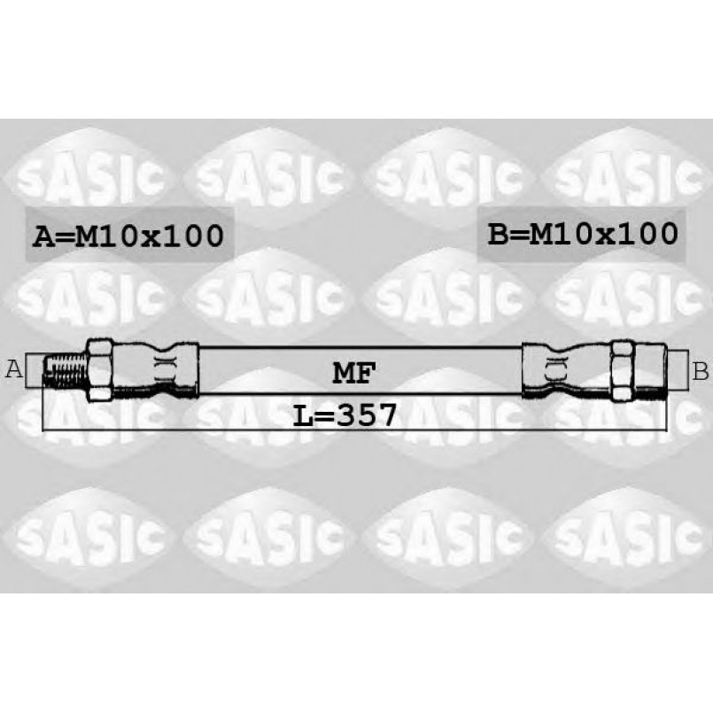 SBH6273   SASIC - Гальмівний шланг