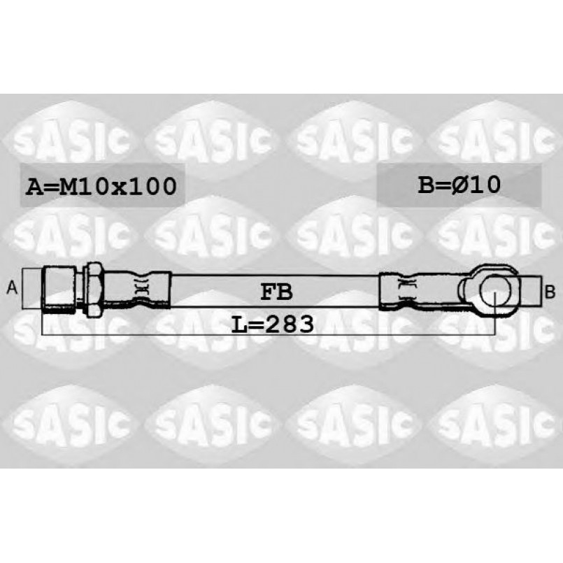 SBH6308   SASIC - Гальмівний шланг