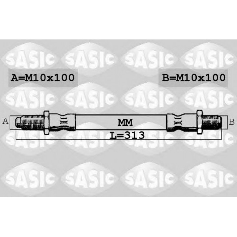 SBH6323   SASIC - Гальмівний шланг