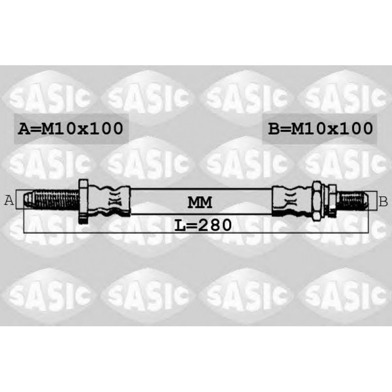 SBH6324   SASIC - Гальмівний шланг