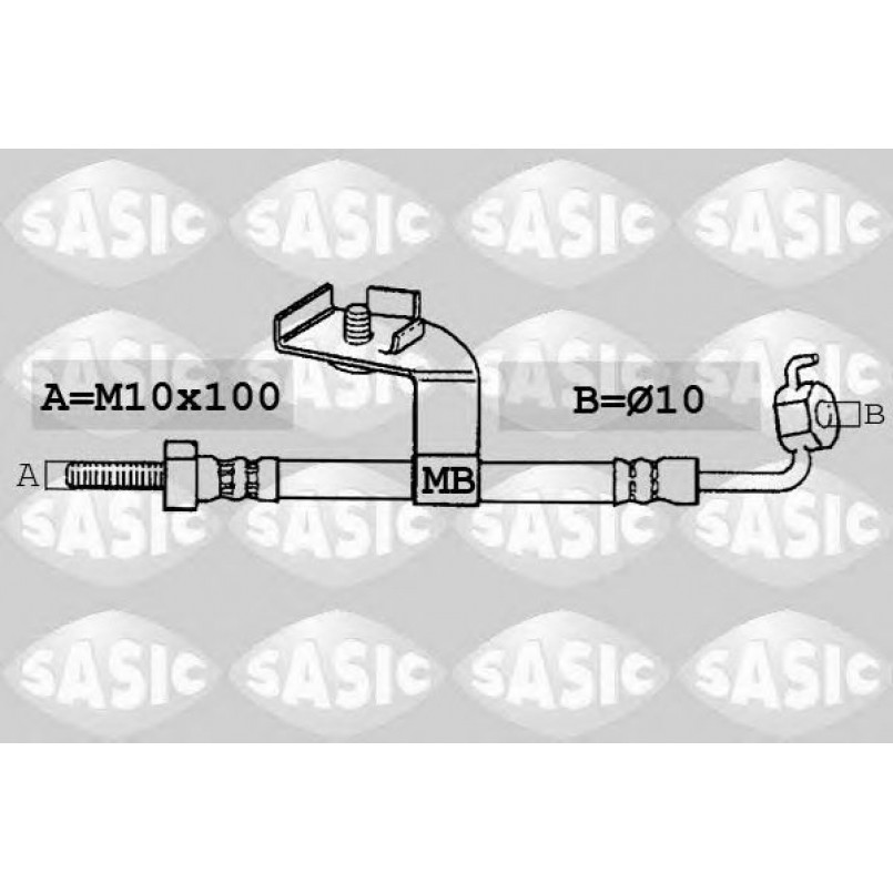 SBH6327   SASIC - Гальмівний шланг