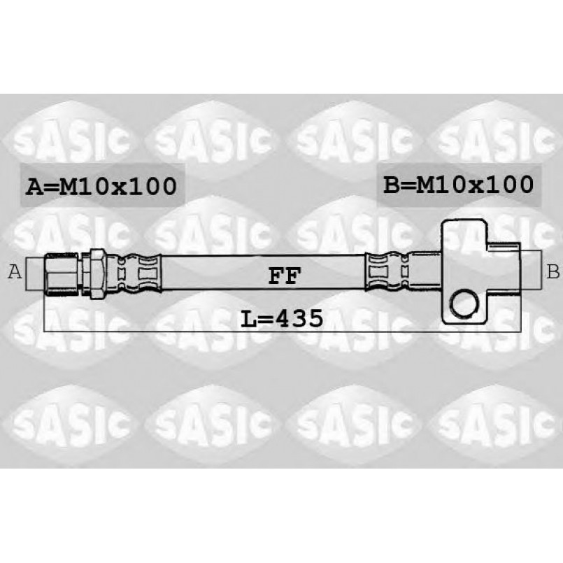 SBH6339   SASIC - Гальмівний шланг