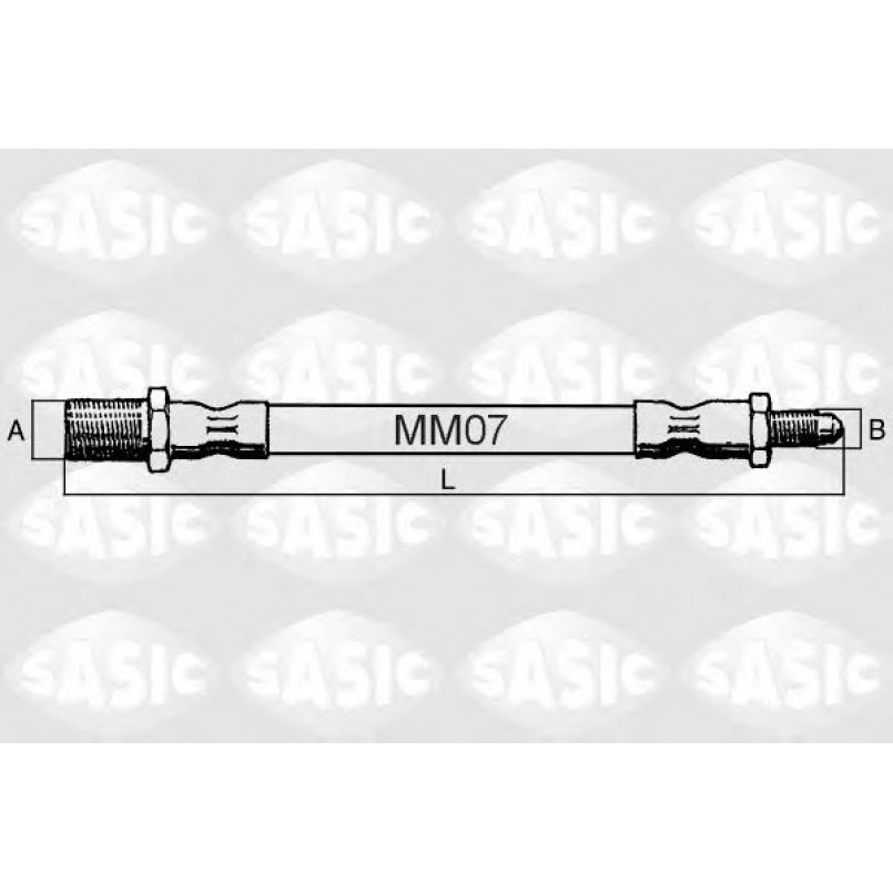 SBH6345   SASIC - Гальмівний шланг