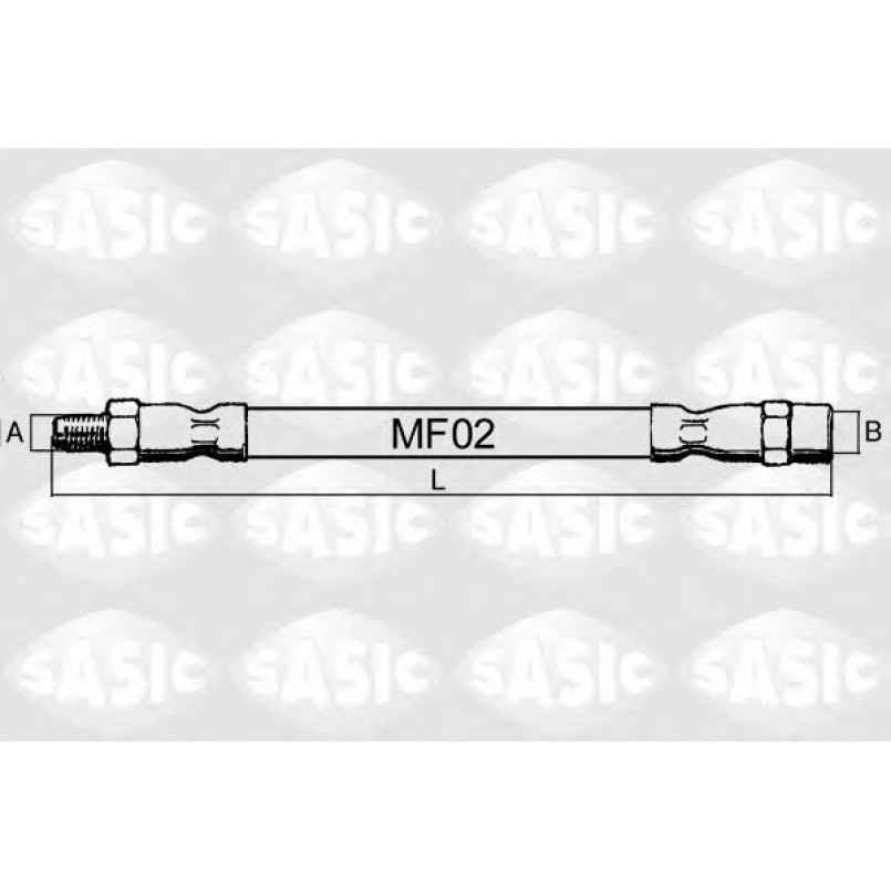 SBH6359   SASIC - Гальмівний шланг