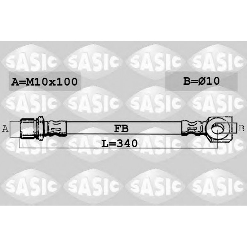 SBH6363   SASIC - Гальмівний шланг