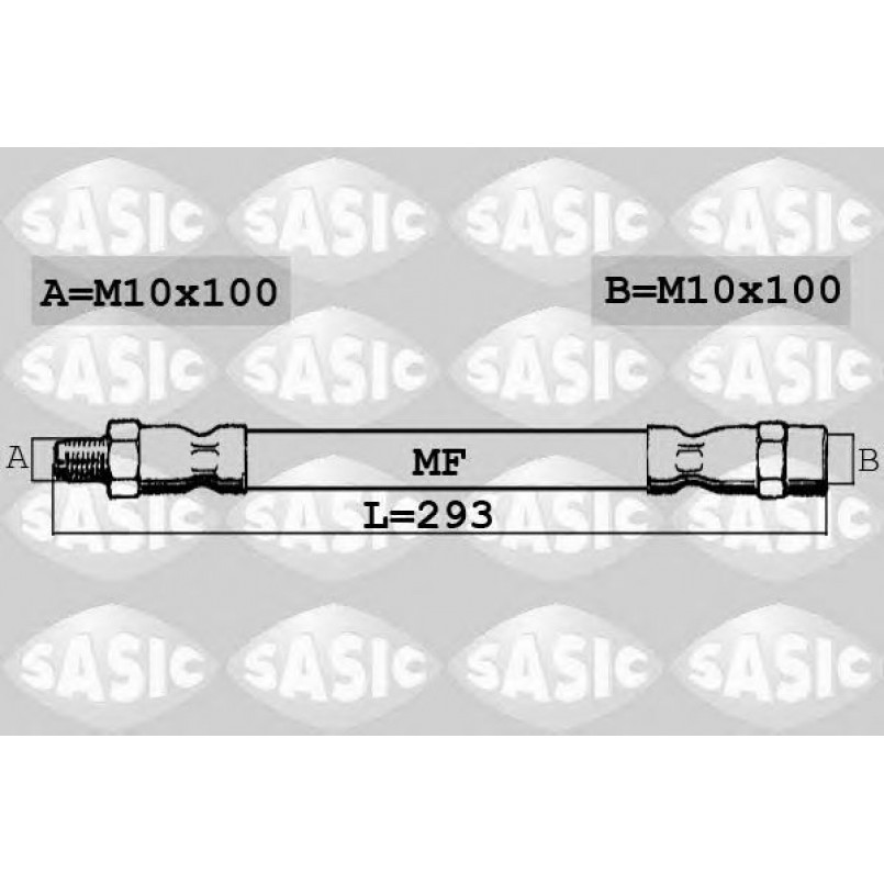 SBH6381   SASIC - Гальмівний шланг