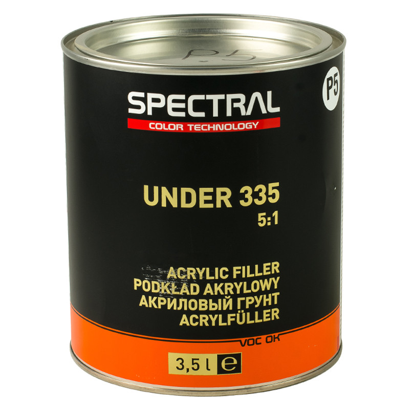 Грунт SPECTRAL UNDER 335 P5 (MIX)-чорний 3,5 л