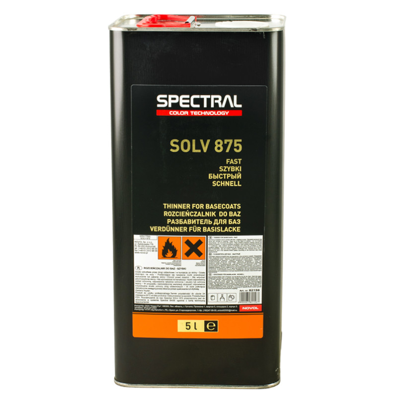 Розчинник SPECTRAL SOLV 875 (для баз) FAST 5,0 л