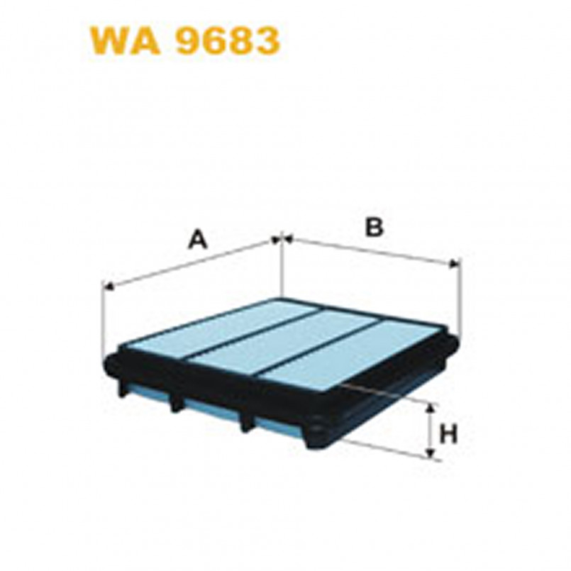WA9683   (109/4)  WIX Фільтр повітря