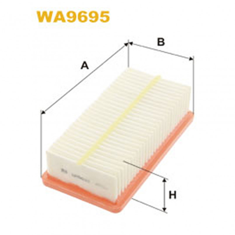 WA9695   (133/4)  WIX Фільтр повітря