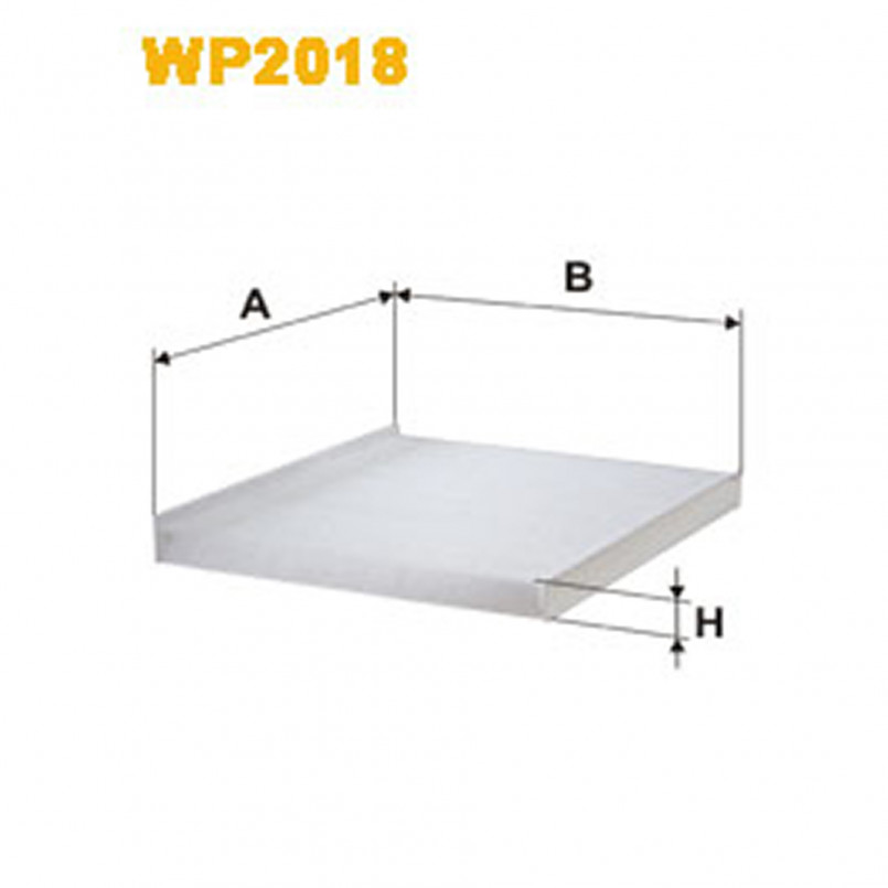WP2018   (1292)  WIX Фільтр салону