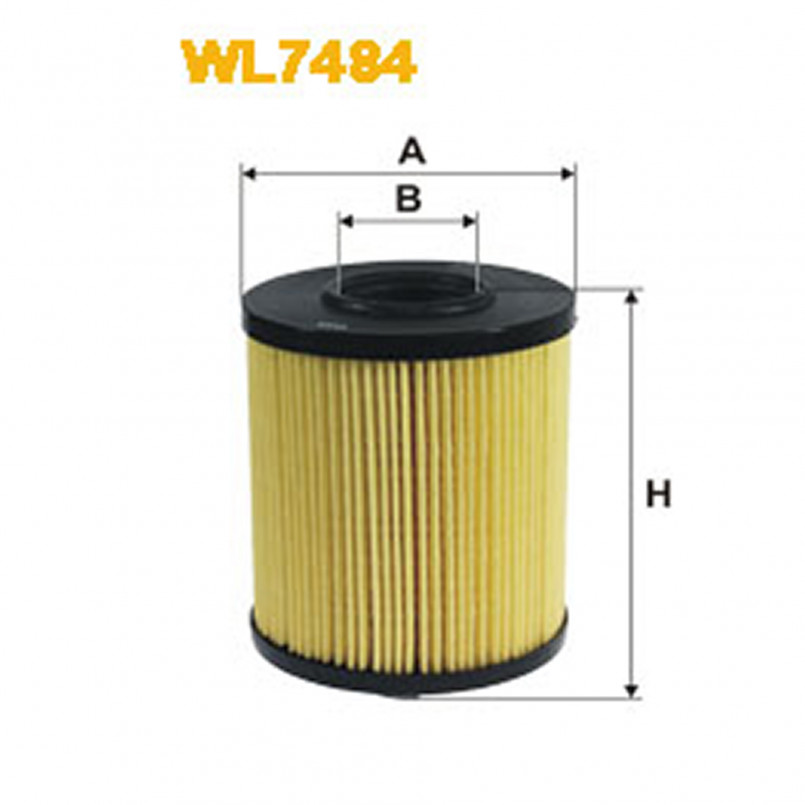WL7484   (684/1)  WIX Фільтр масла