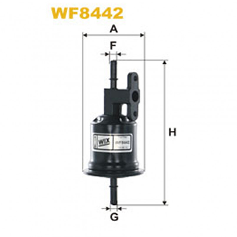 WF8442   (876/5)  WIX Фільтр палива