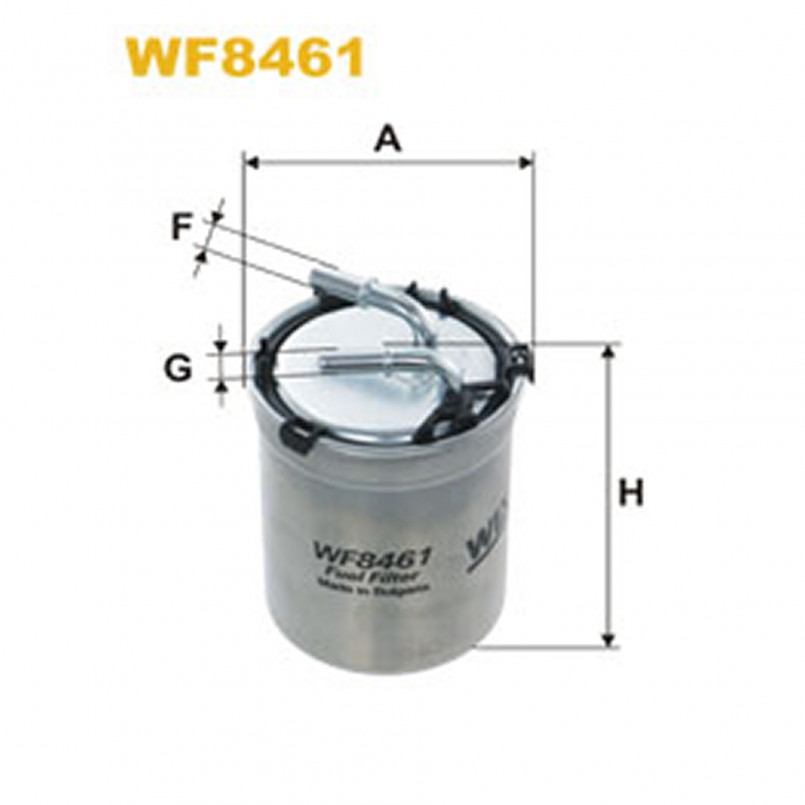 WF8461   (986/4)  WIX Фільтр палива