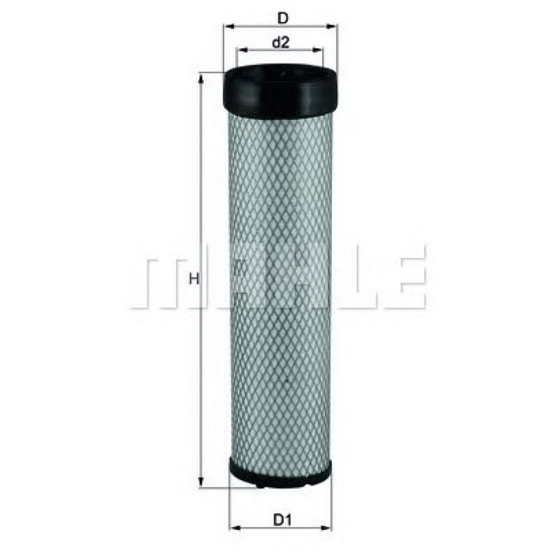 LXS286 Фільтр повітря (KNECHT)