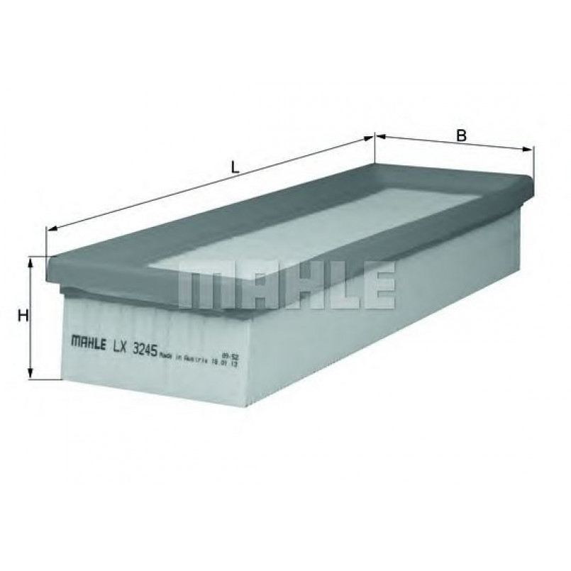 LX3245 Фільтр повітря (MAHLE)