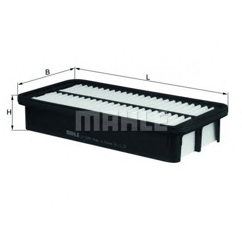 LX3265 Фільтр повітря (MAHLE)