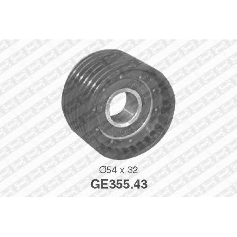 GE355.43  NTN-SNR - Обвідний ролик ременя ГРМ