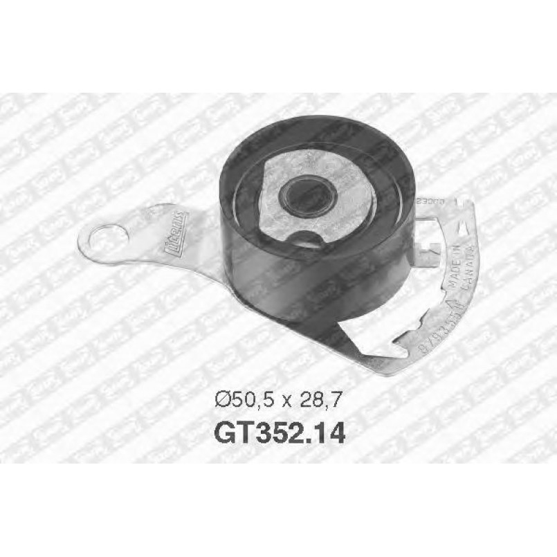GT352.14 NTN-SNR - Натяжний ролик ременя ГРМ