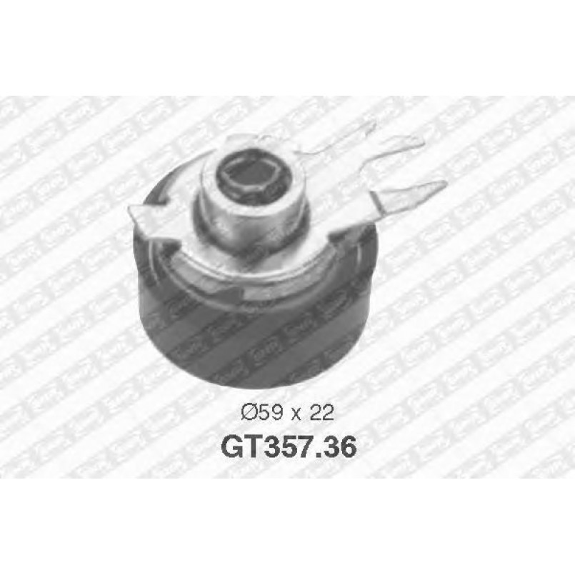 GT357.36  NTN-SNR - Натяжний ролик ременя ГРМ