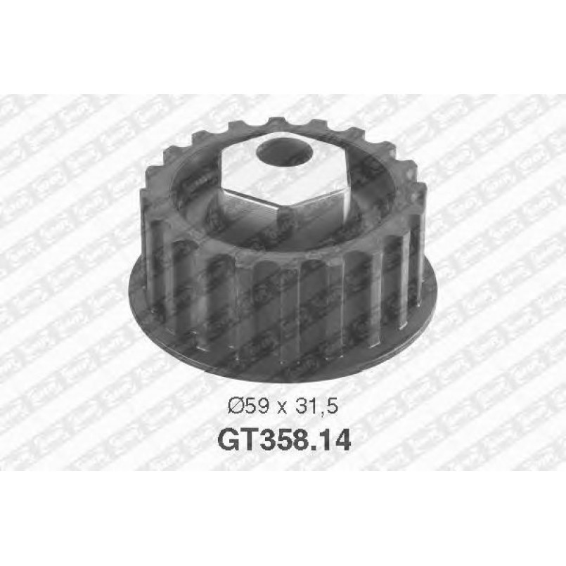 GT358.14  NTN-SNR - Натяжний ролик ременя ГРМ