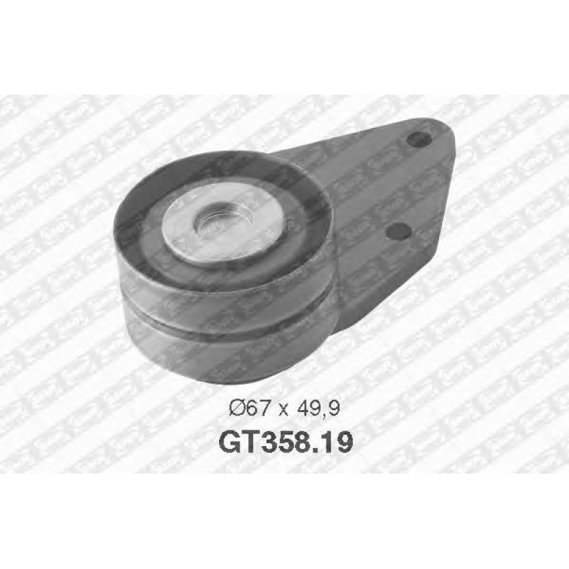 GT358.19  NTN-SNR - Обвідний ролик ременя ГРМ